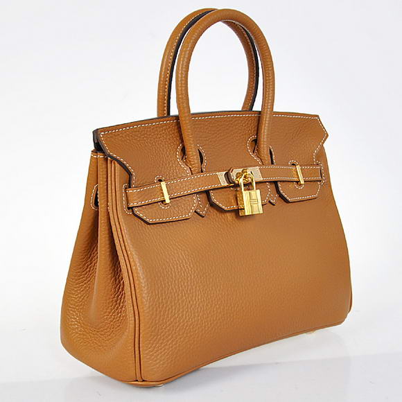 Super A Replica Hermes Togo Leather Birkin 25CM Handbag Black 6068 for you - Click Image to Close